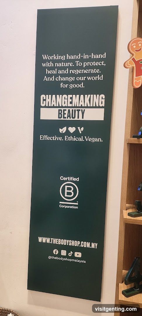 The Body Shop Changemaking Beauty Banner