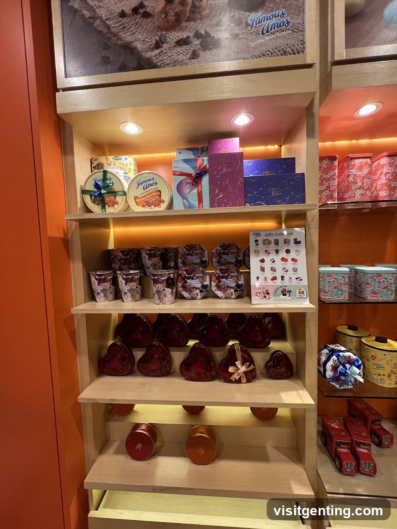 Famous Amos Chocolate Display