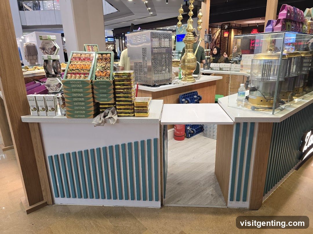 Interior food stall