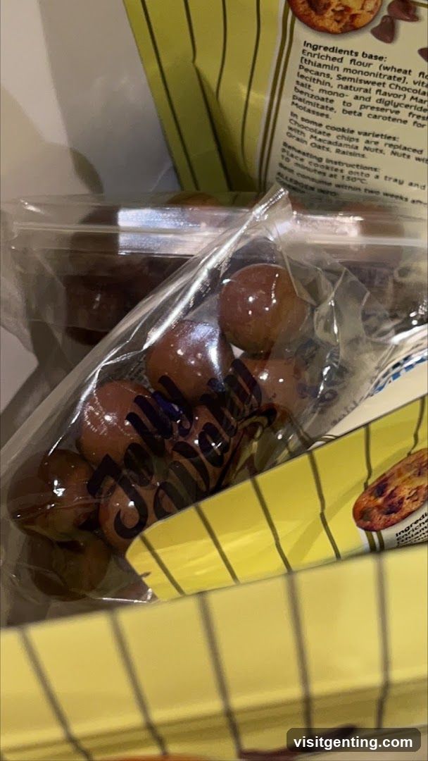 Chocolate Cookies in Packaging
