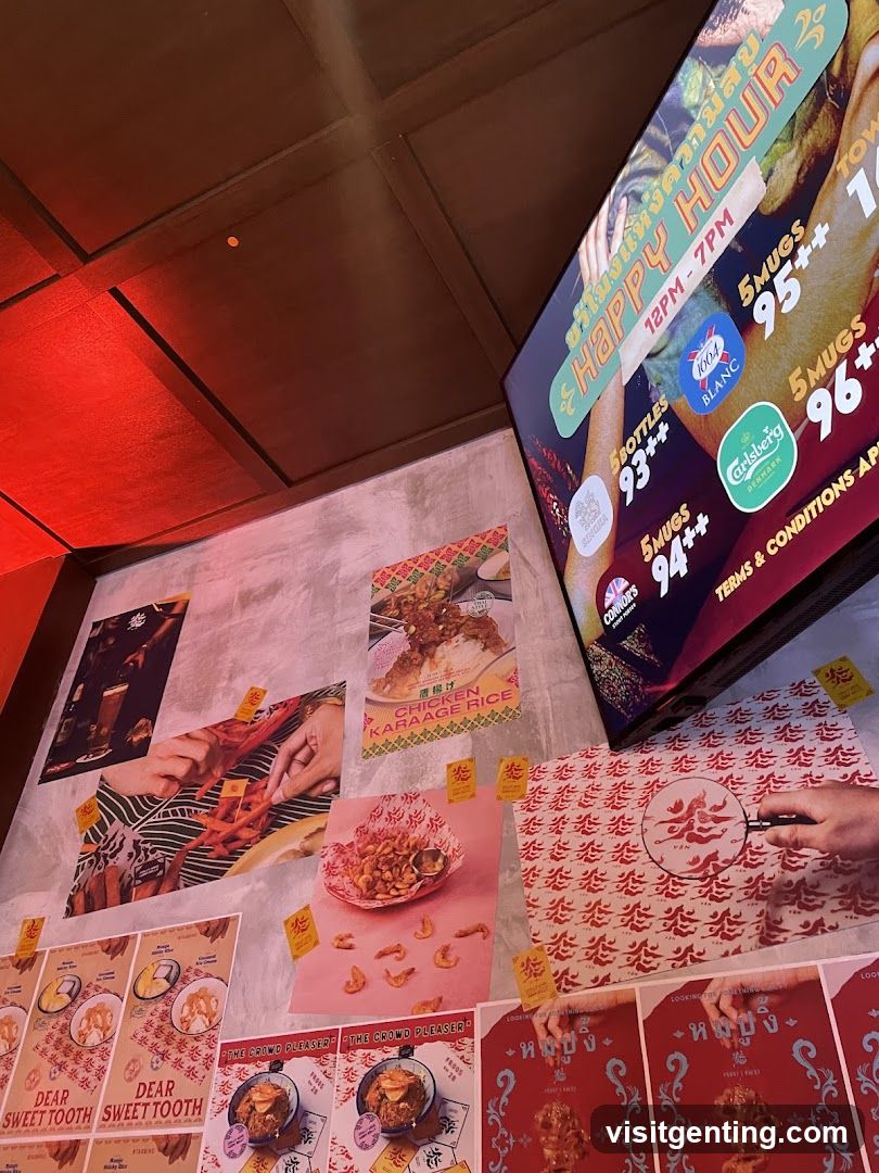 Interior promotional display