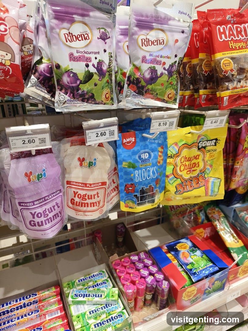 Confectionery Shelf Display