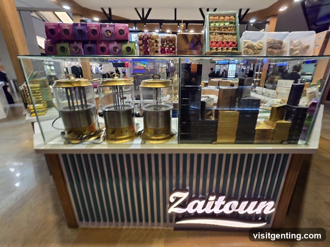 Zaitoun bakery stall