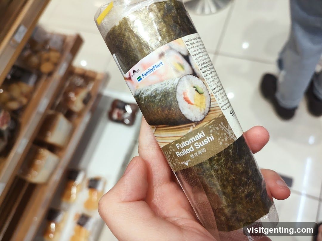 FamilyMart Rolled Sushi