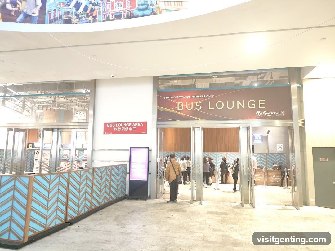Bus Lounge Entrance