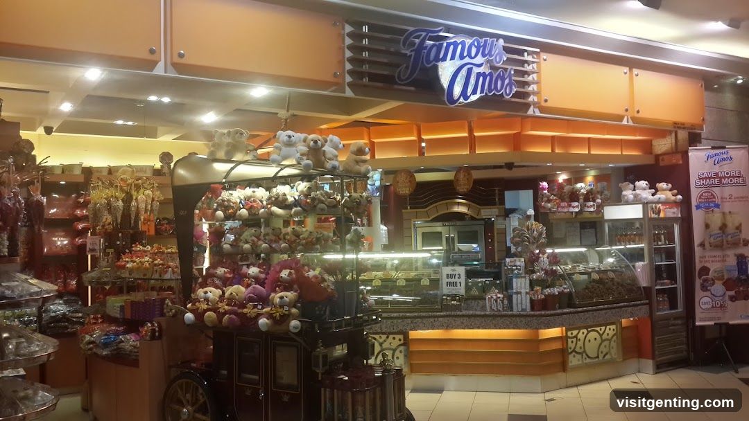 Famous Amos store interior