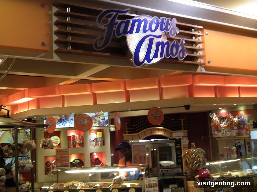 Famous Amos store interior