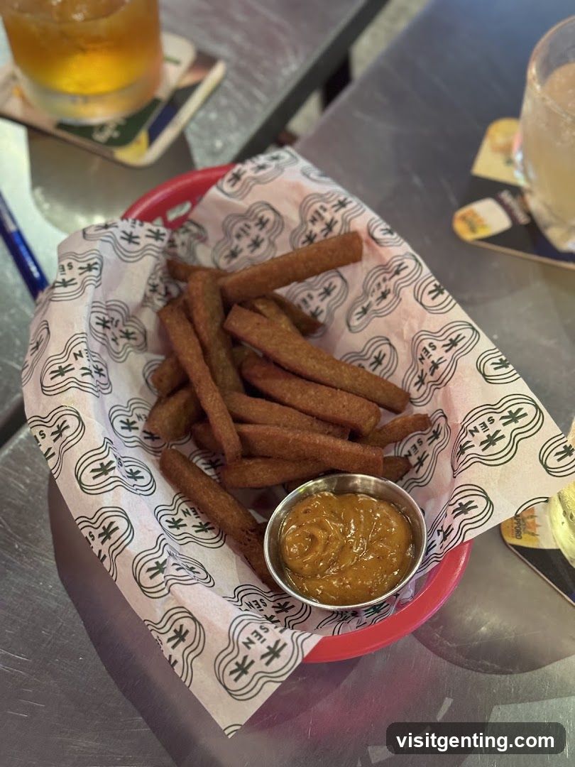 Food and drink at a bar or restaurant