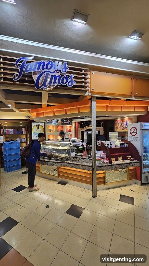 Famous Amos store interior