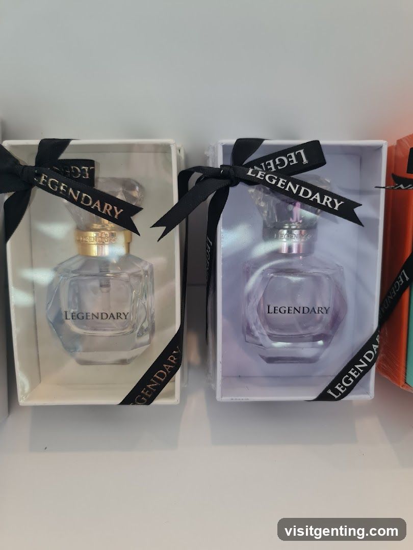 Legendairy Perfume Bottles in Boxes