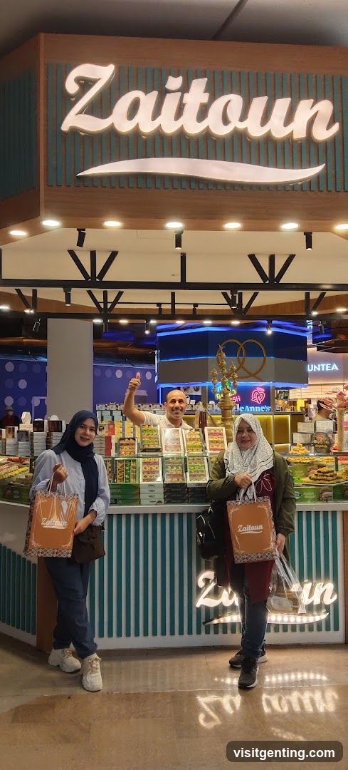 People at Zaitoun store