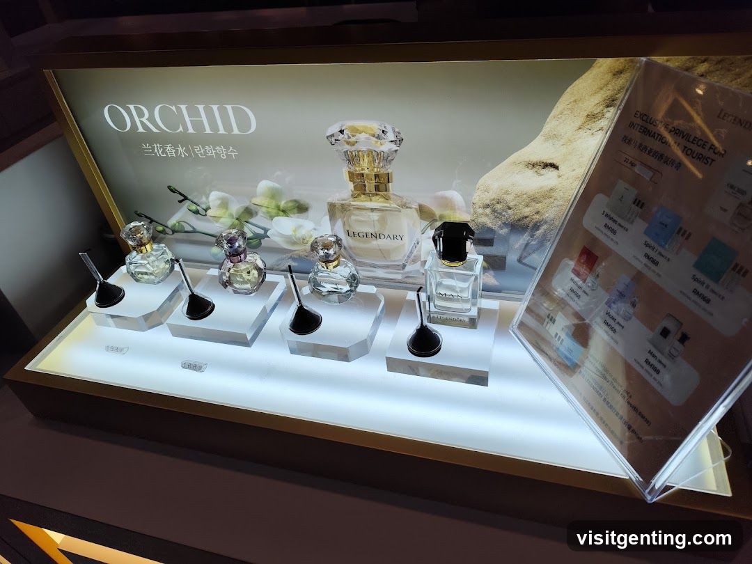 Orchid Fragrance Display