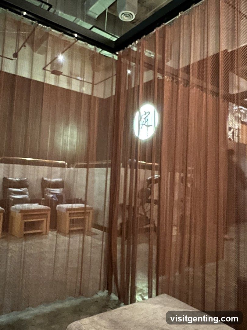 Interior View of a Spa or Wellness Room