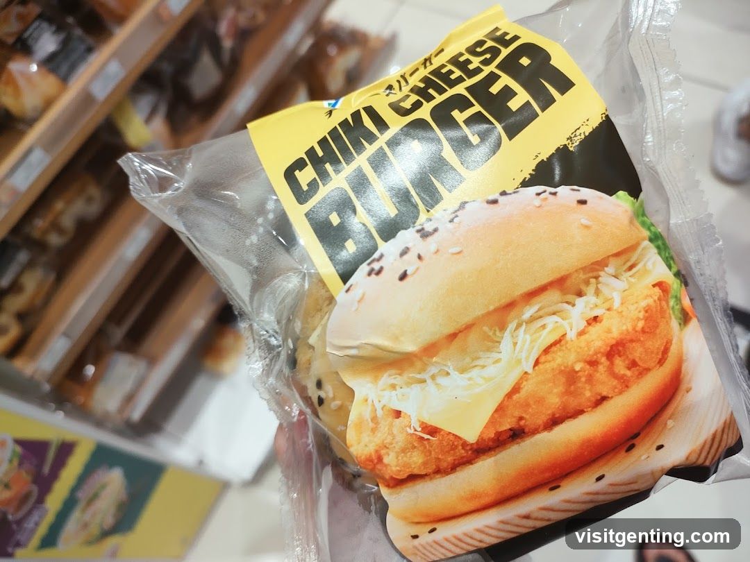 Chiki Cheese Burger Packaging