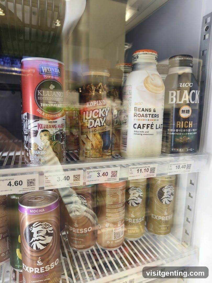 Refrigerated Coffee Beverage Display