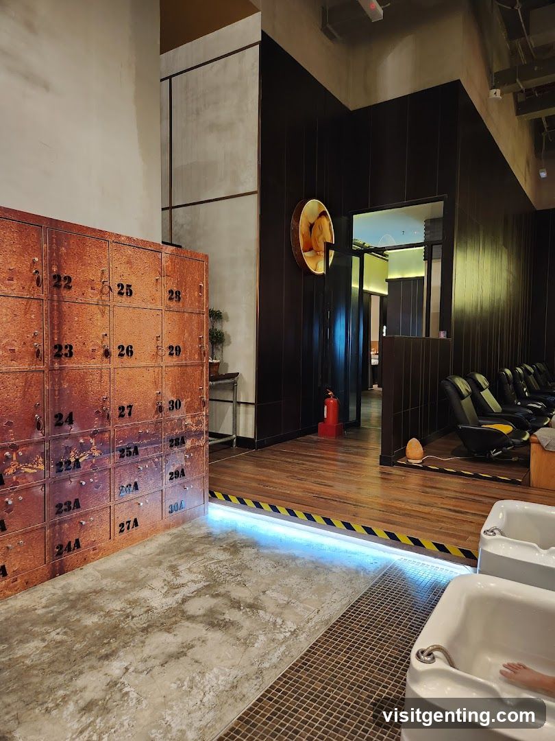 Interior of a spa or wellness center