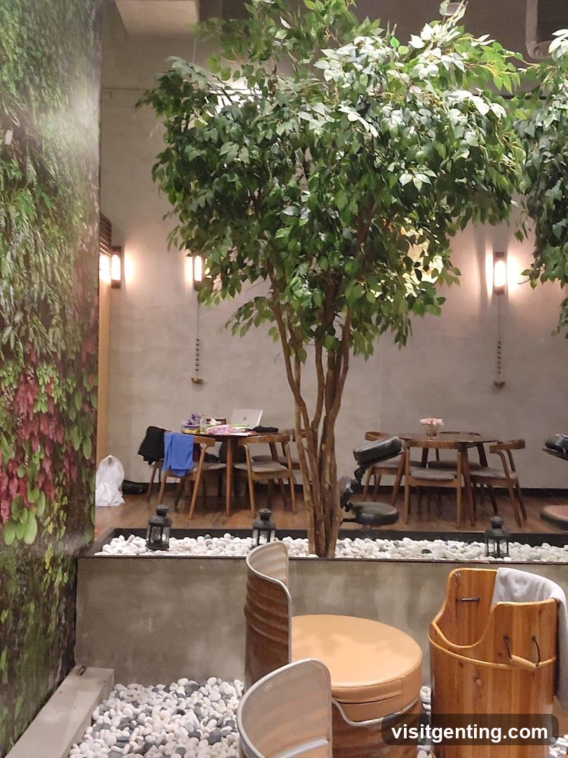 Interior of a café or restaurant