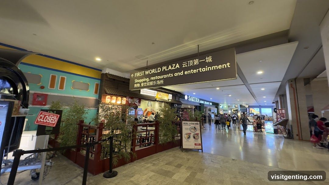 First World Plaza Interior