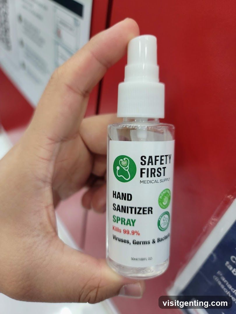 Hand Sanitizer Spray