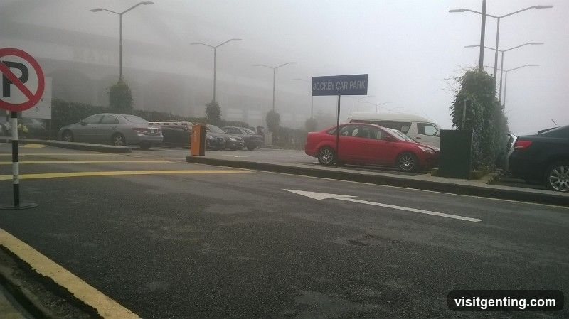 Jockey Car Park entrance