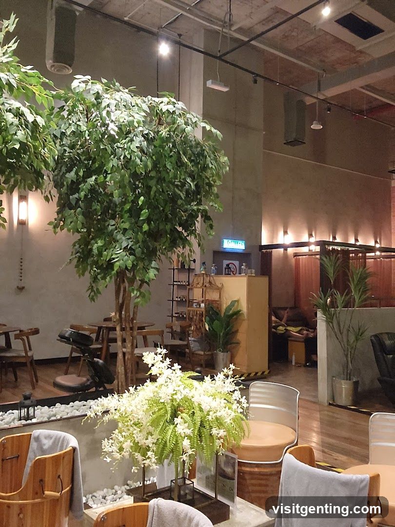 Interior of a café or lounge