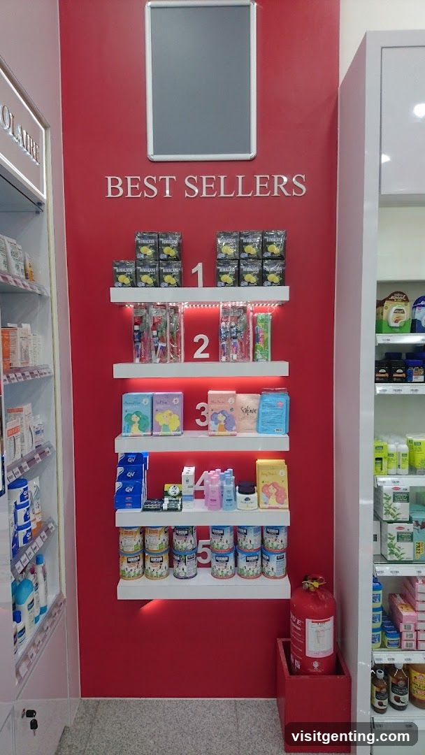 Best Sellers Display in Retail Store