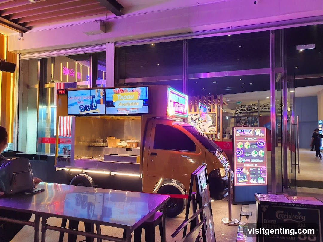 Food Truck at Night