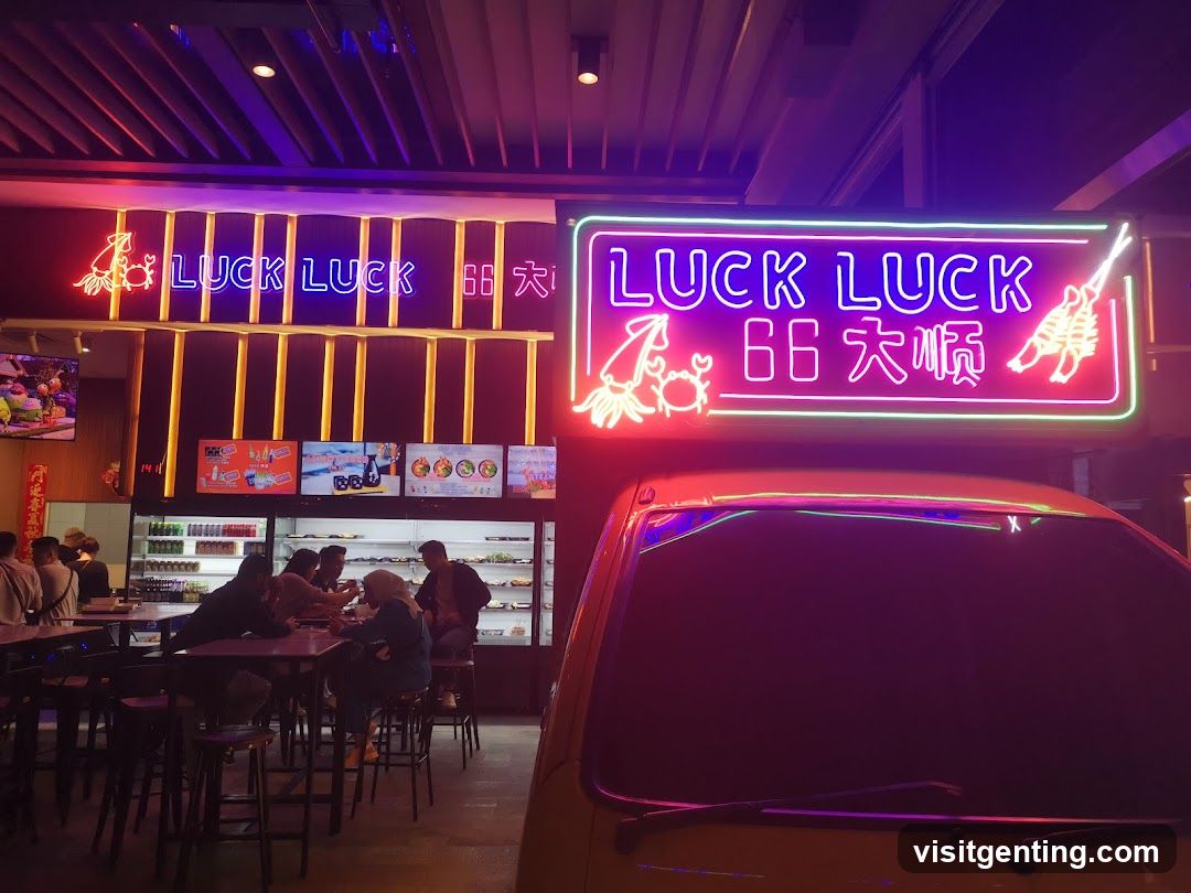 Luck Luck Restaurant Interior