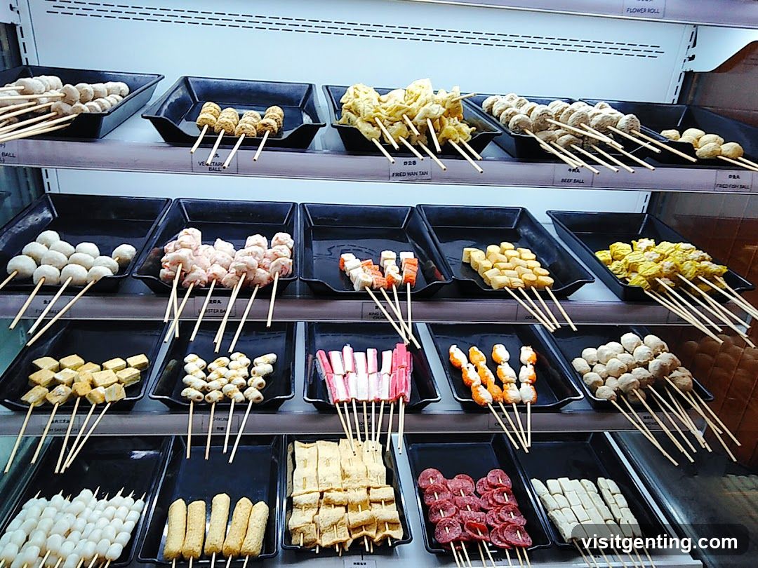 Food Display in a Shop