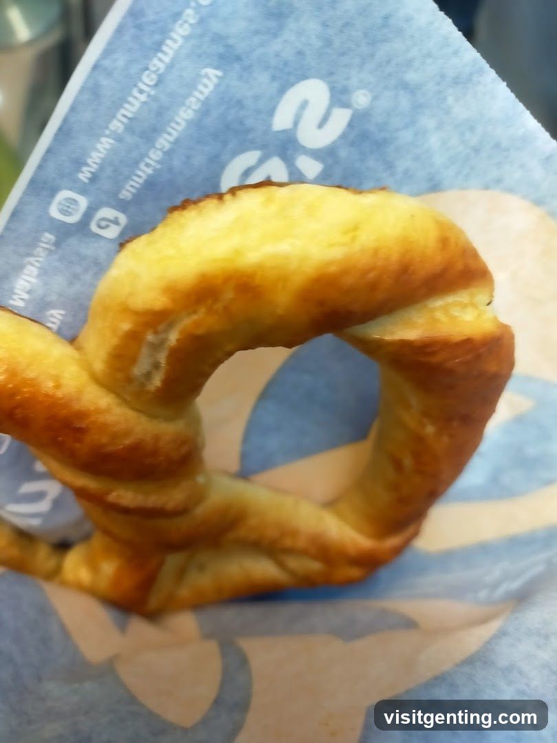 Bread Product on Branded Paper