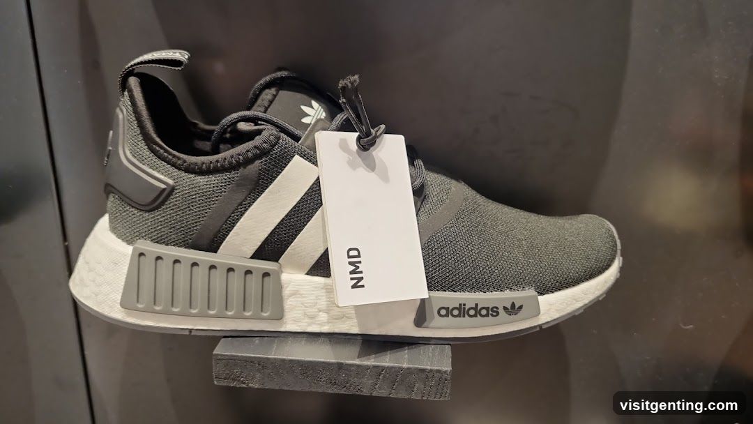 Adidas NMD Shoe Display