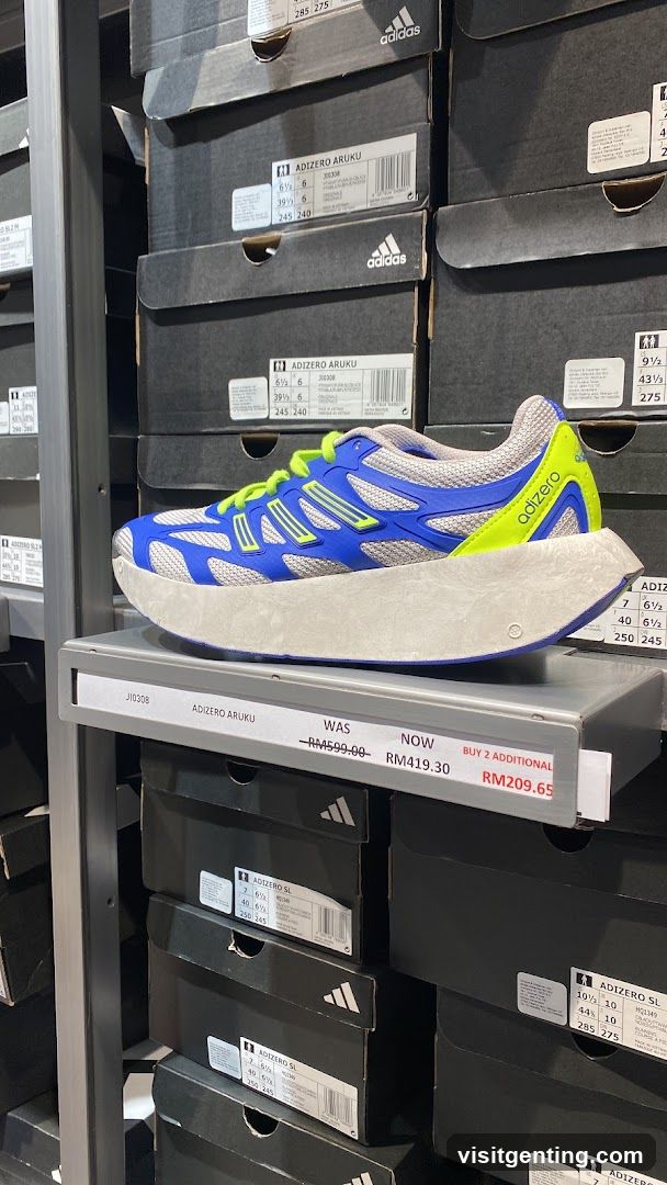 Adidas Shoe Display