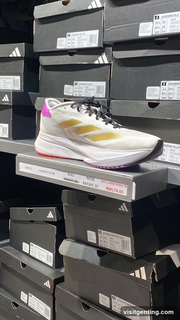 Adidas Shoe Display