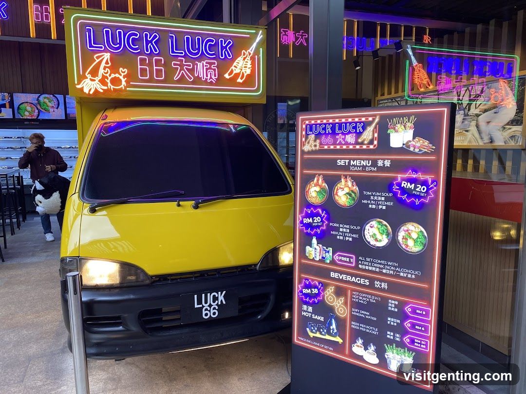 Luck Luck Restaurant Interior