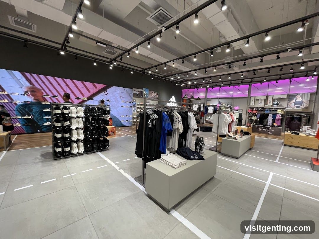 Adidas Store Interior