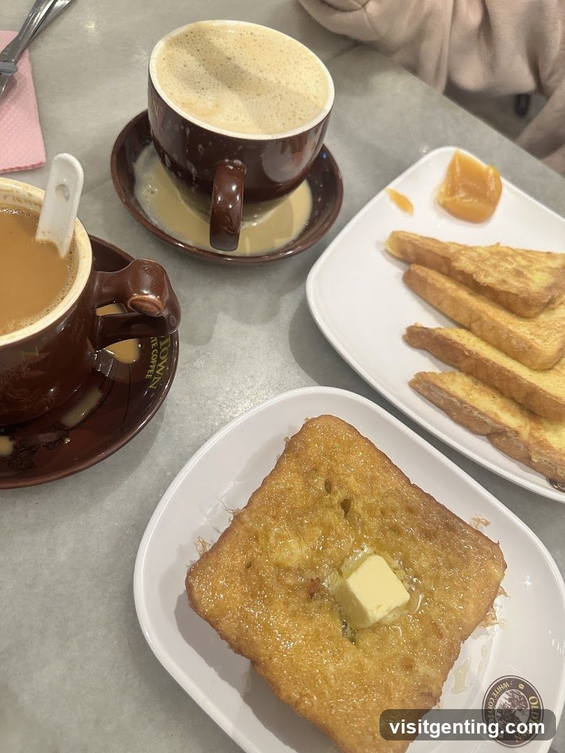 Table Setting with Coffee and Toast