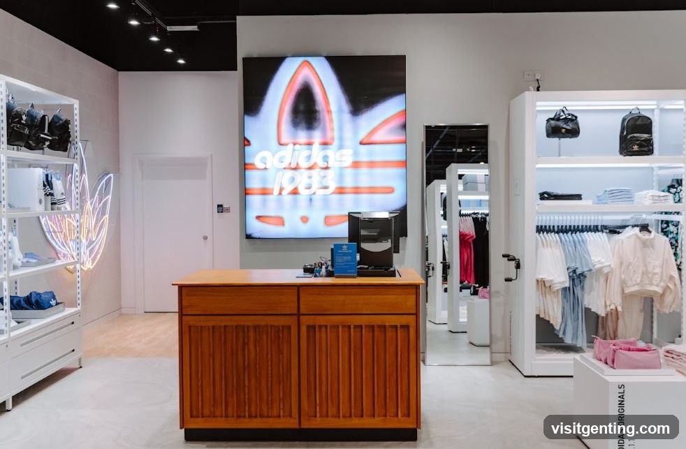 Adidas Store Interior