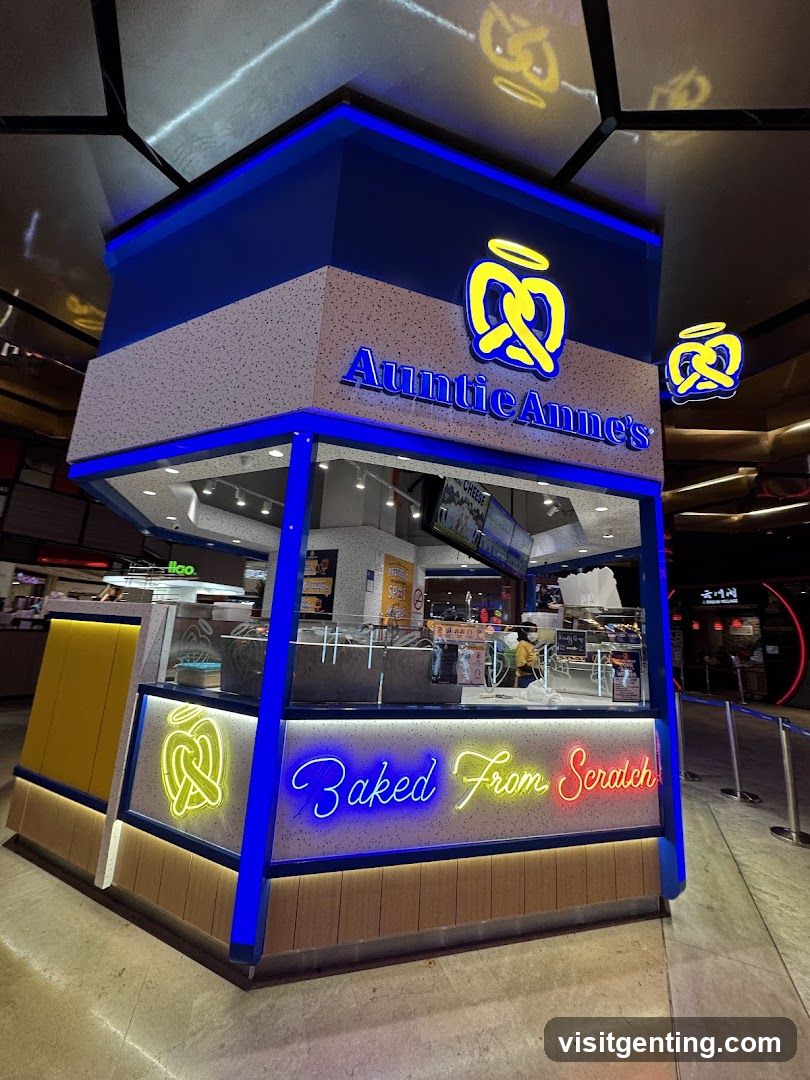 Auntie Anne's storefront