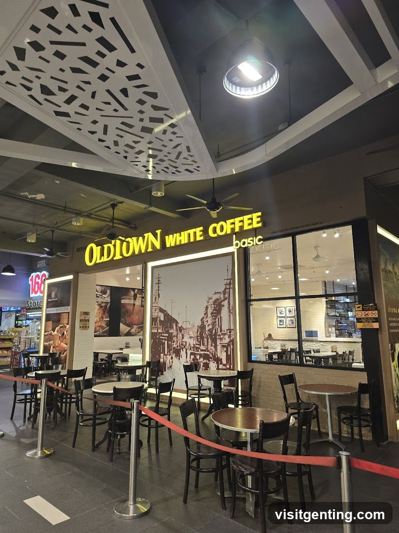 OldTown White Coffee Basic Storefront