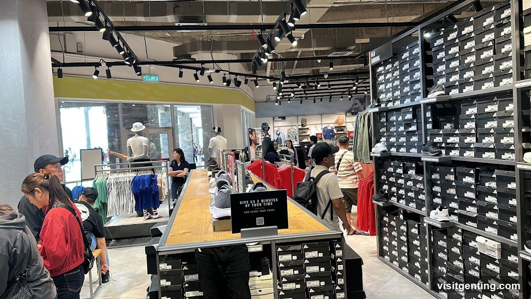 Interior of retail store