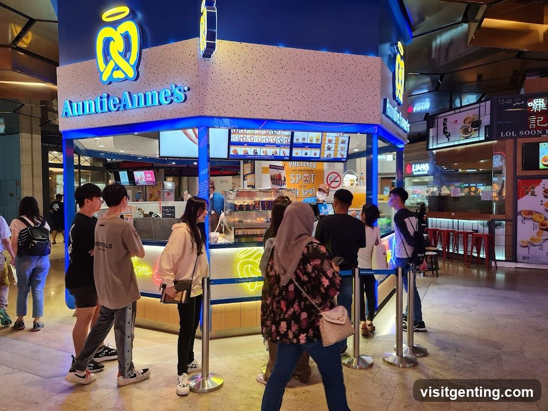 AuntieAnne's storefront interior view