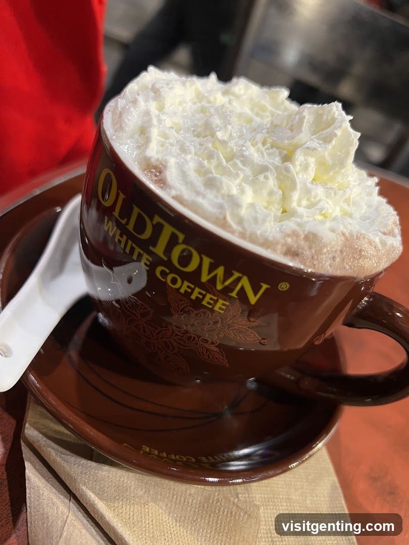 OldTown White Coffee Cup