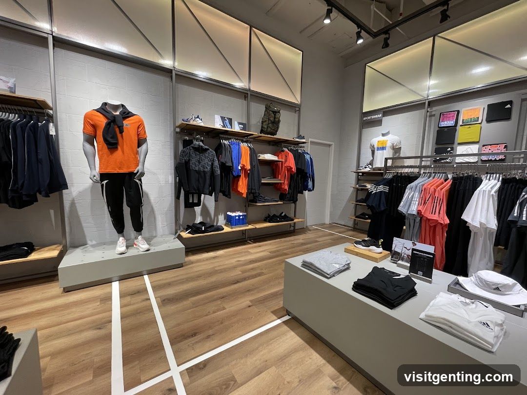 Adidas Store Interior