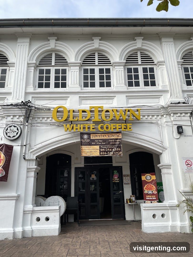 OldTown White Coffee - B5 Taxi Stand Hotel Resort