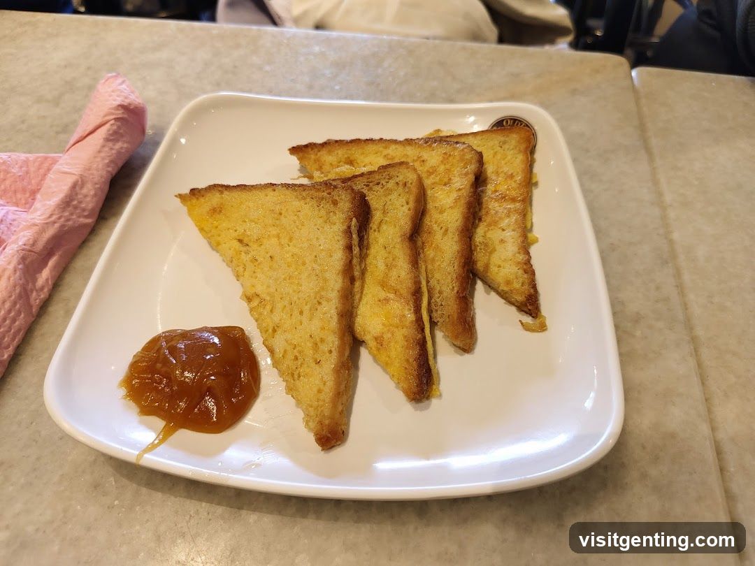 Food served on a plate