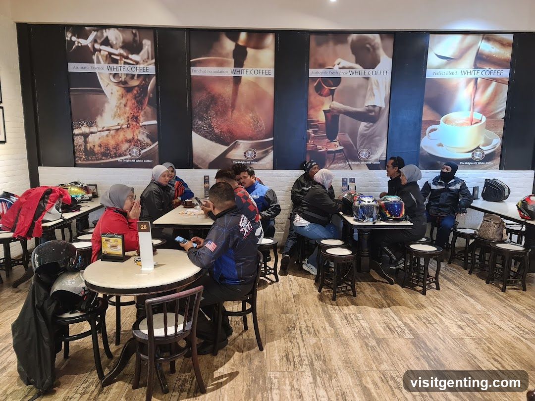 Interior of a coffee shop