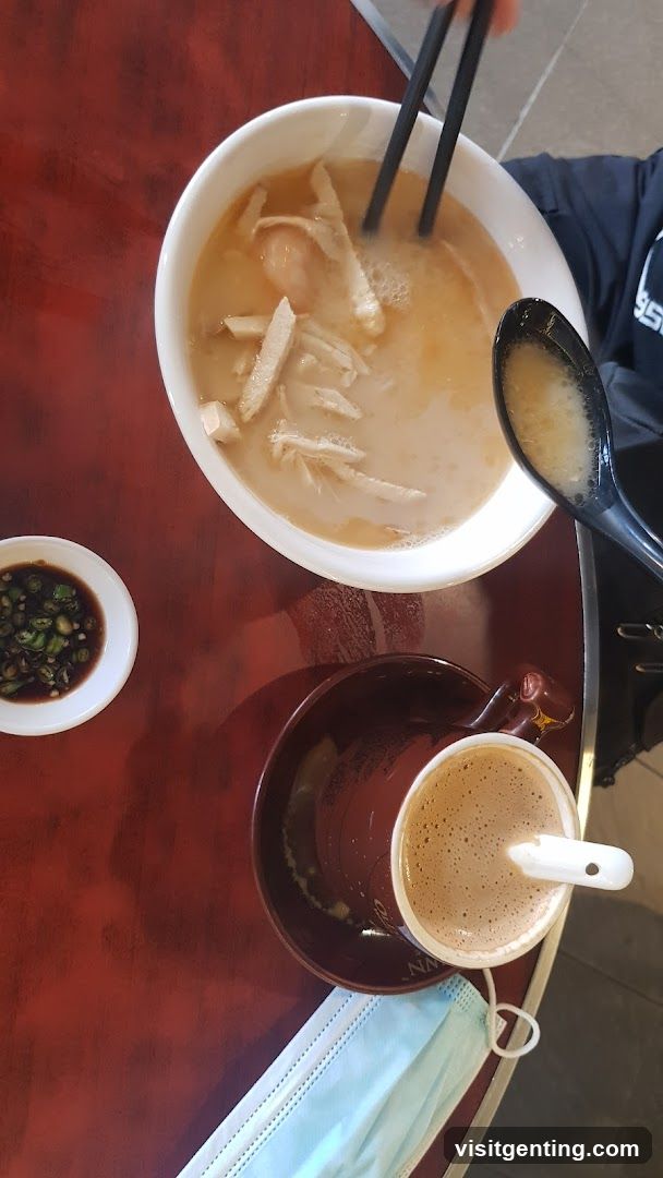 Tabletop meal view