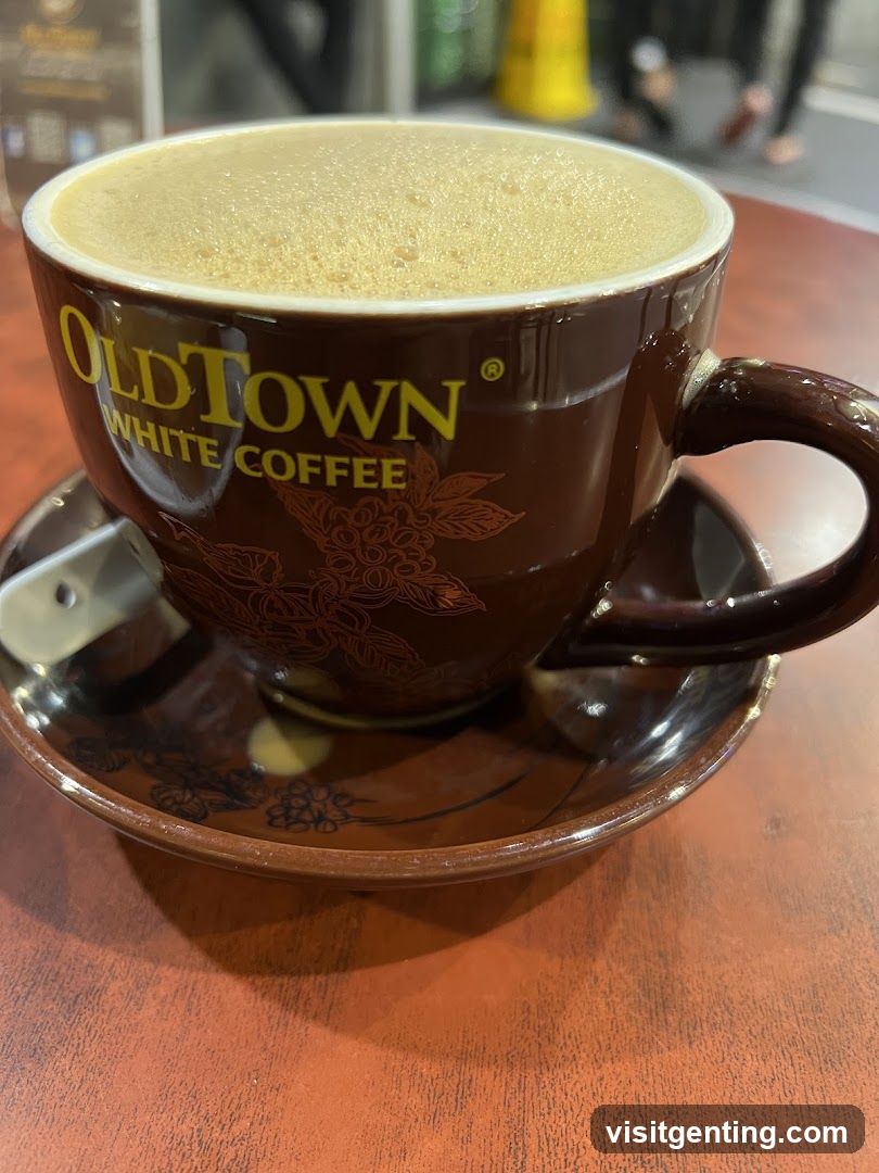 OldTown White Coffee Cup