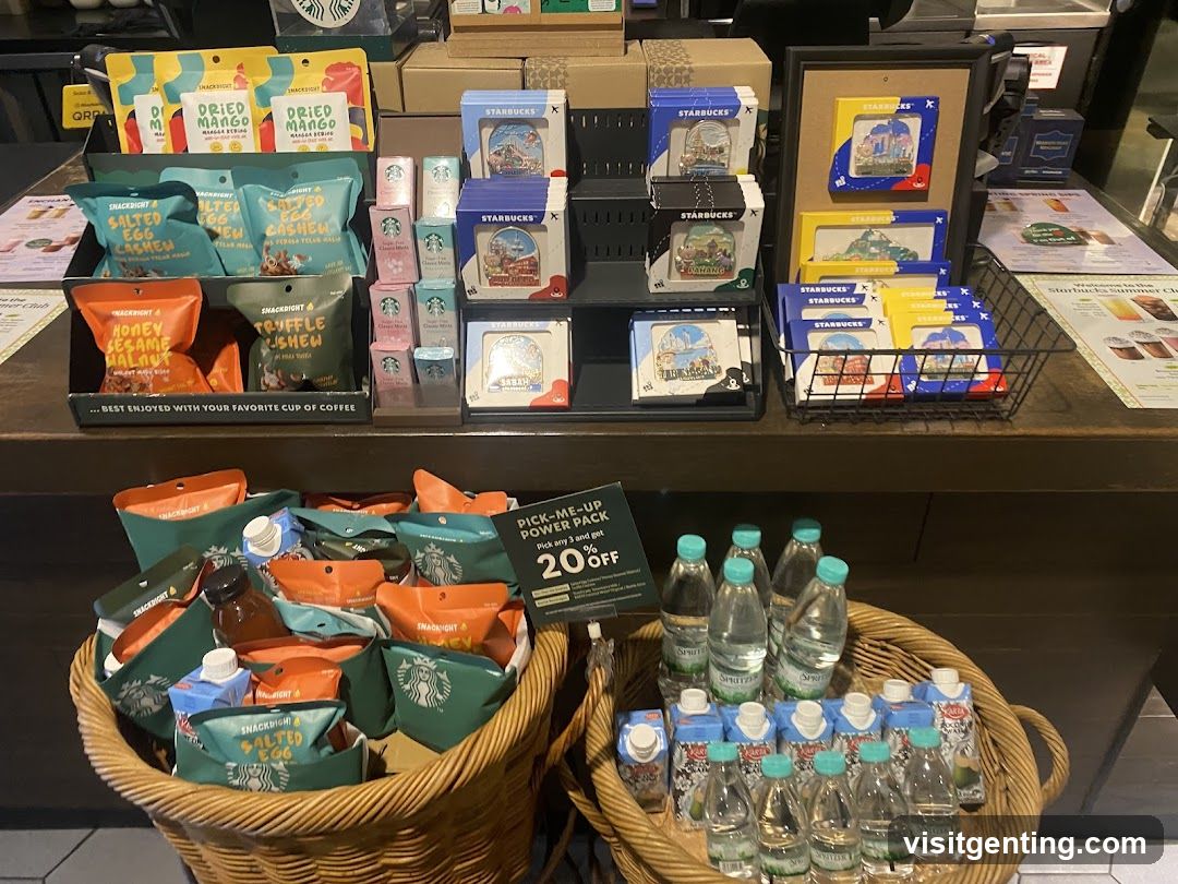 Starbucks Product Display