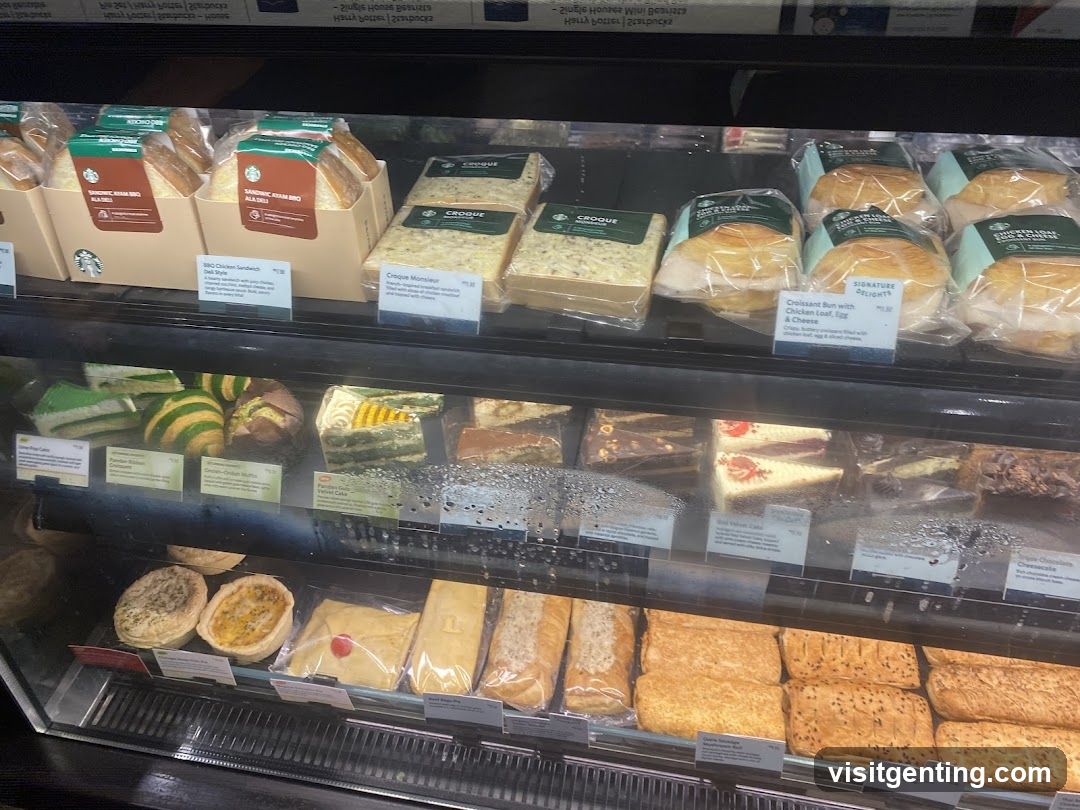 Starbucks Bakery Display
